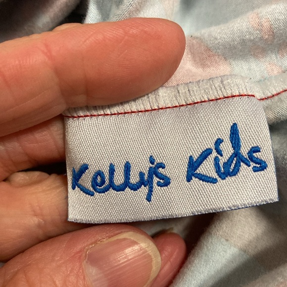 KELLY'S KIDS RED PRINT KNIT DRESS WITH LITTLE RED RIDING HOOD *SIZE 5/6 - Picture 8 of 9